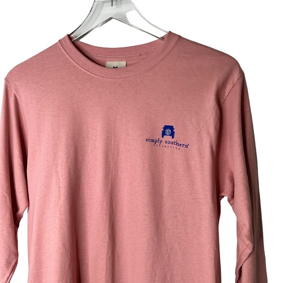 SIMPLY SOUTHERN BETTER DAYS MOUNTAINS LONG SLEEVE T-SHIRT Small - Picture 3 of 7